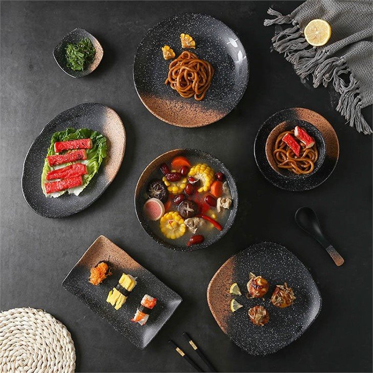melamine dinner plates 4