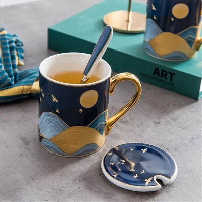 Best Tea-related Gift Ceramic Tea Cup With Lid in 2023