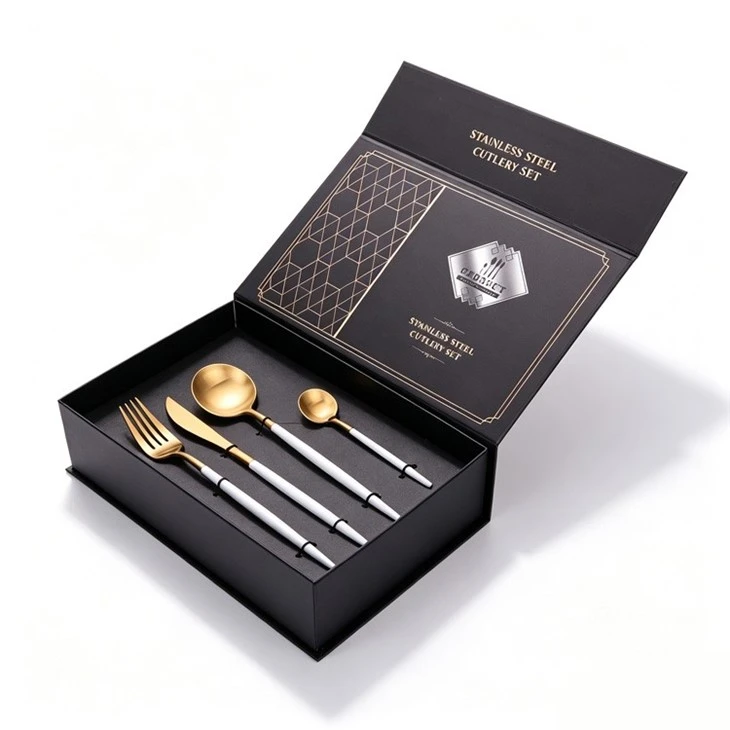 24 Piece Gold Cutlery Set best