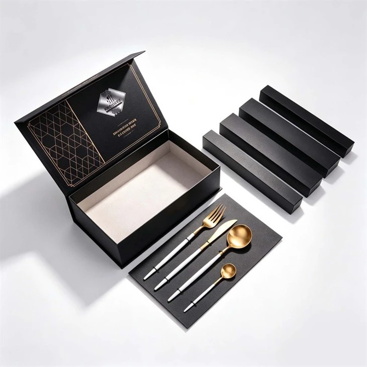 24 Piece Gold Cutlery Set factory