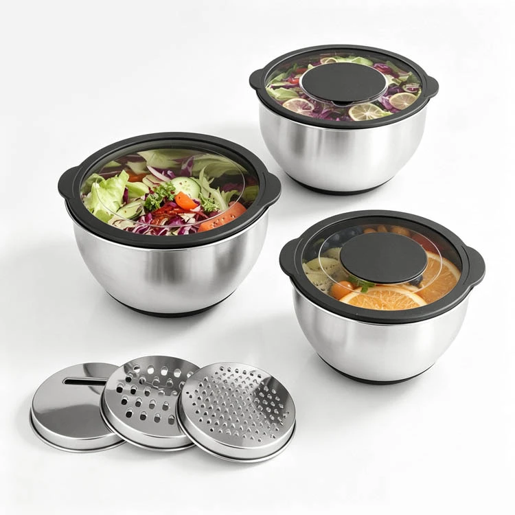 Mixing Bowl With Grater