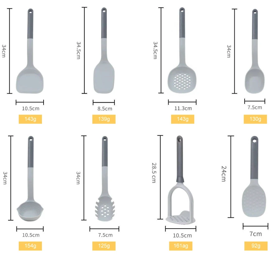 Silicone Kitchen Tool Set - 890x 2 Silicone Kitchen Tool Set - 890x 2