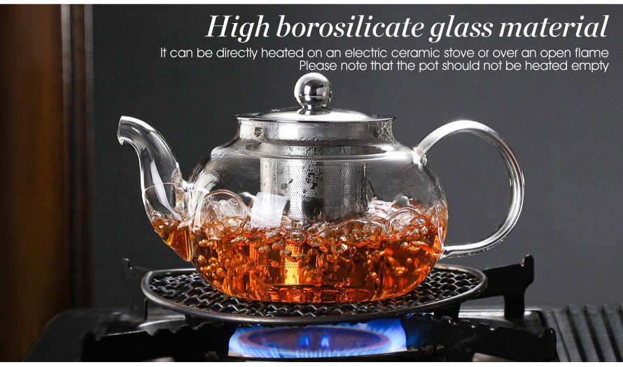 heat resistant glass teapot------04