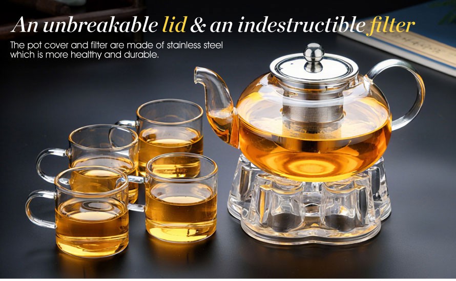 heat resistant glass teapot------01