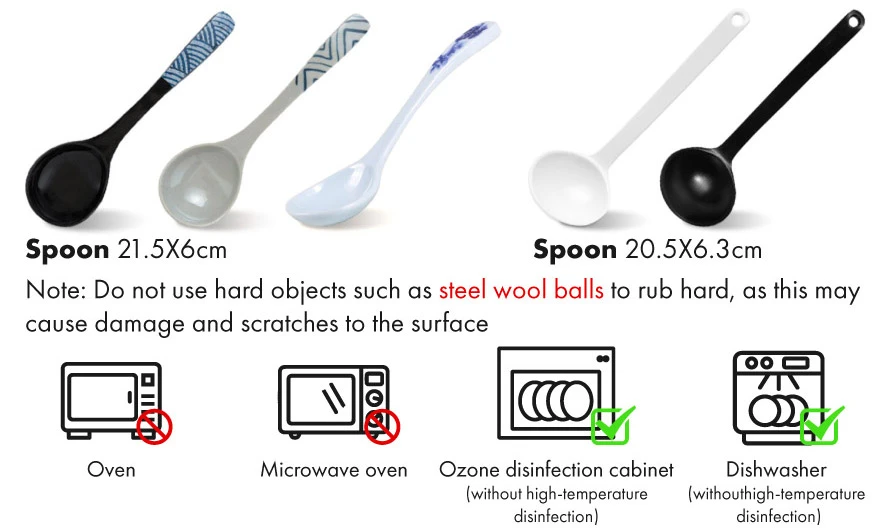 Melamine Spoon- 3 Melamine Spoon- 3