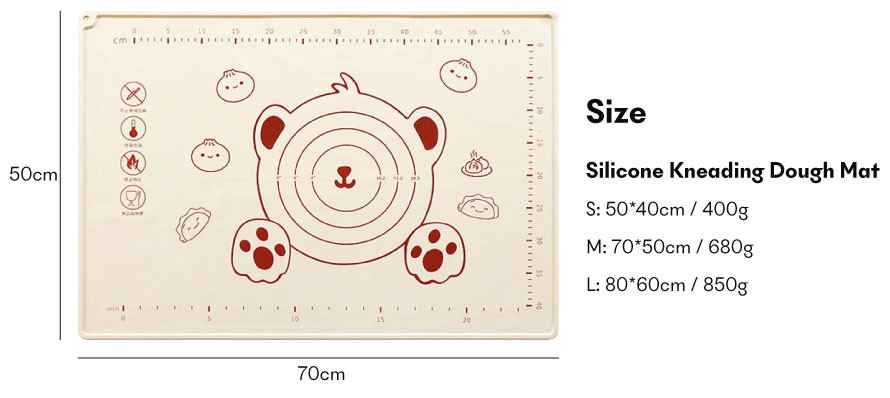 Silicone baking sheet