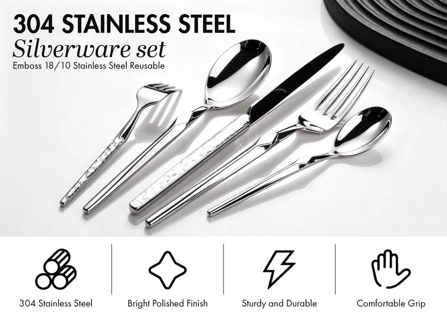 stainless steel cutlery set 1