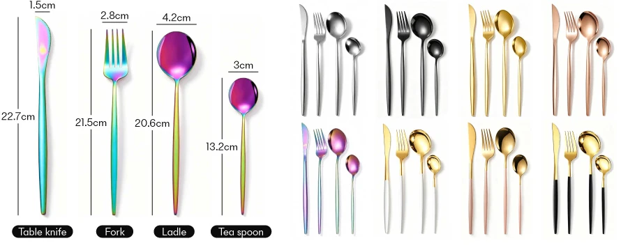 24pcs stainless steel cutlery set 2 24pcs stainless steel cutlery set 2
