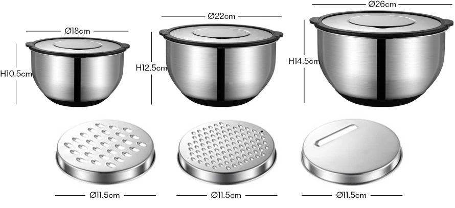 mixing bowl with grater 8 mixing bowl with grater 8
