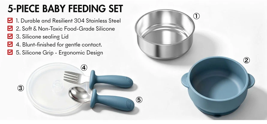 stainless steel suction bowl 1