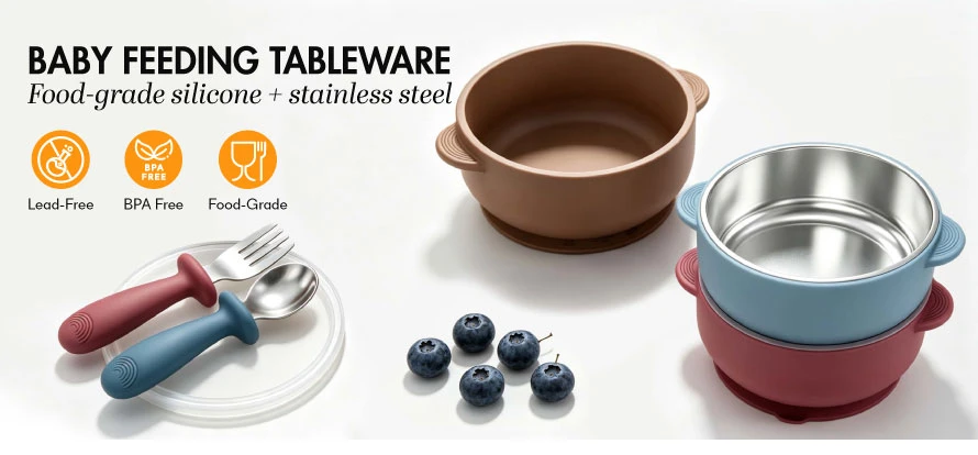 suction bowl and spoon set 1