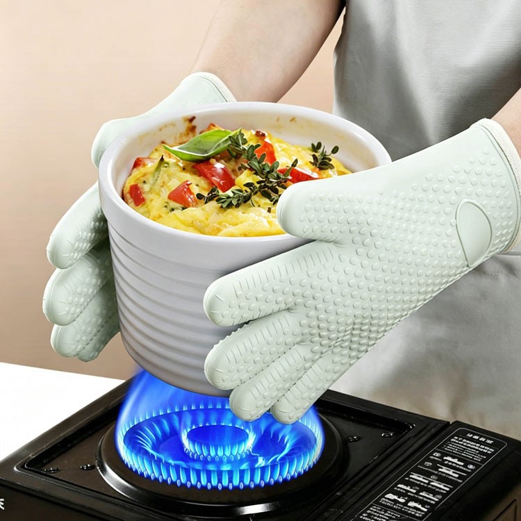 2 silicone cooking gloves