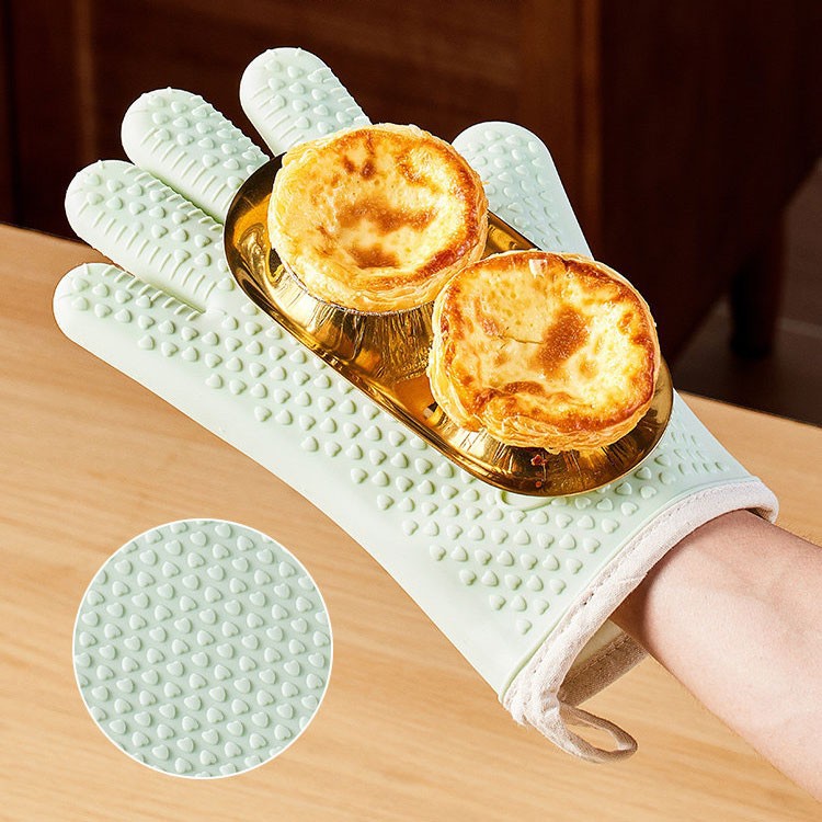 3 silicone oven gloves