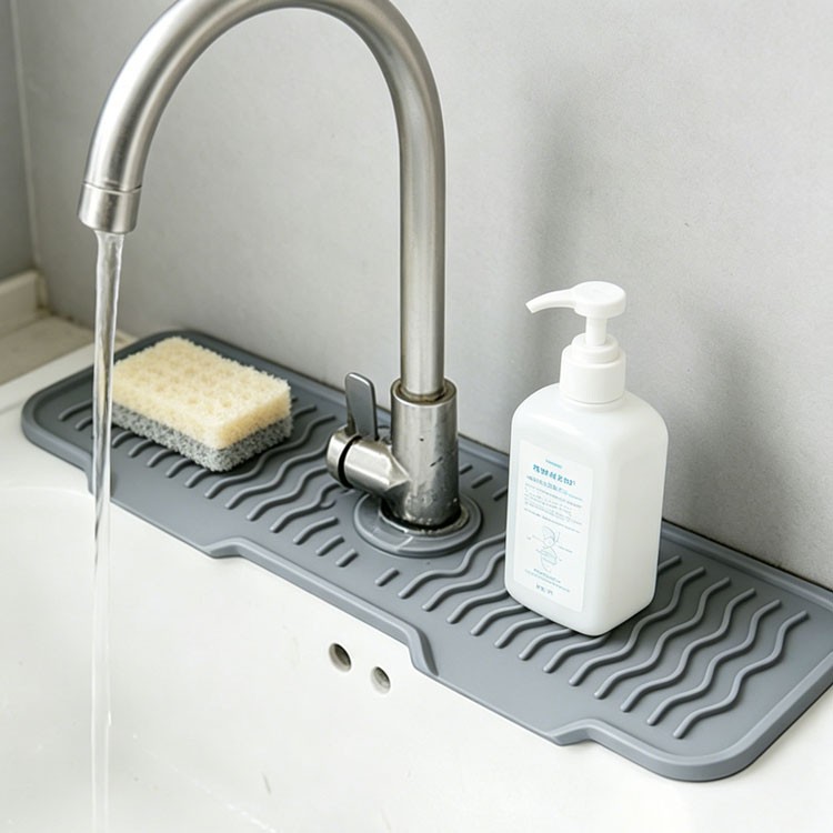 1 silicone faucet mat