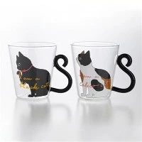 Cat Glass Cup