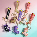Pink Unicorn Keychain