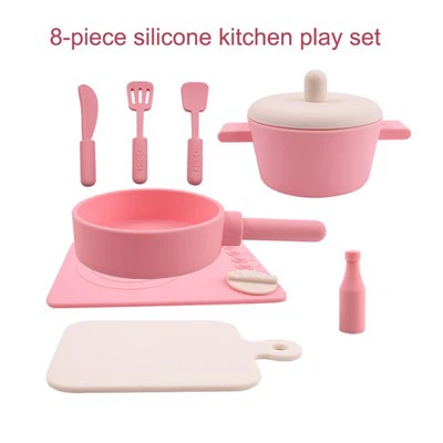 Silicone Kitchen Play Set