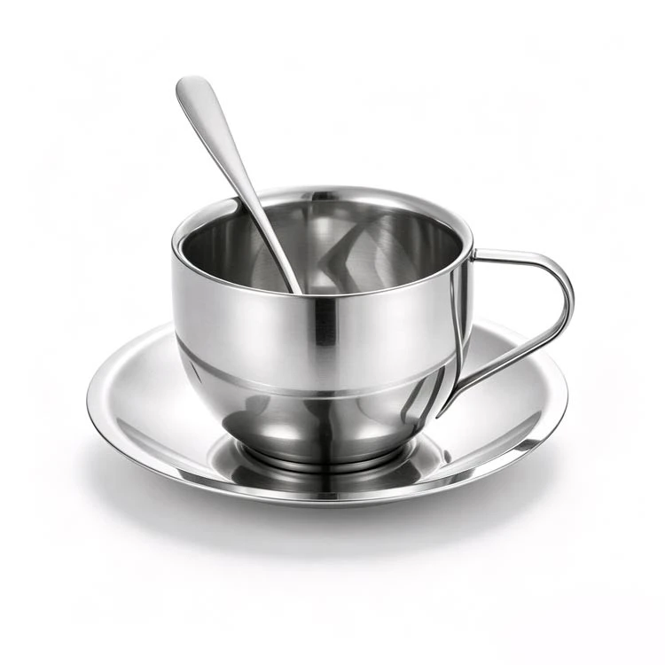 Stainless Steel Coffee Cup And Saucer suppliers