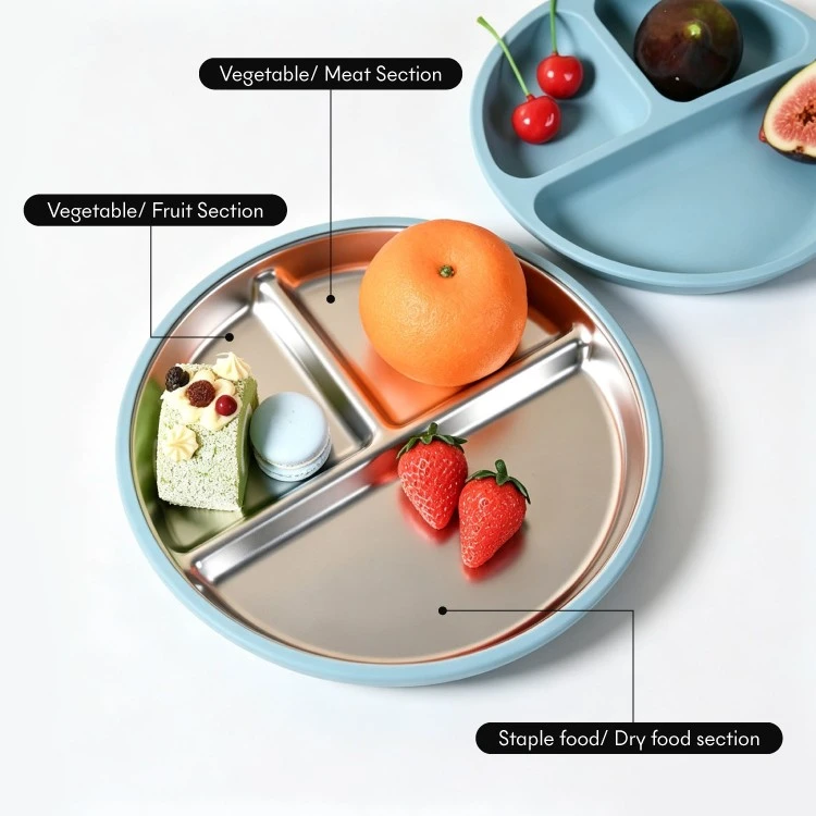 Stainless Steel Plate With Suction price